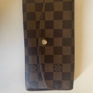 Louis Vuitton Brown Checkered Wallet